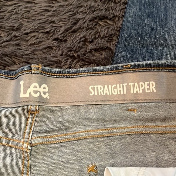 Lee Men's New Straight Taper Active Stretch Jeans Size 42X30 - Picture 4 of 6
